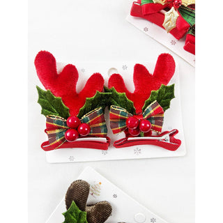 Christmas Reindeer Antler Hair Clip