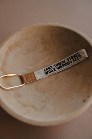 Can't Throw Stones Wristlet