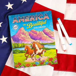America the Beautiful Coloring