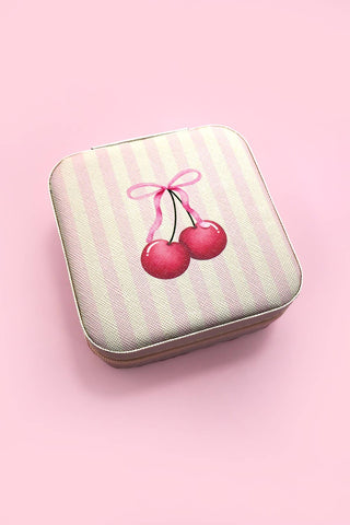 DESIGNED JEWELRY ORGANIZER TRAVEL BOX CASE