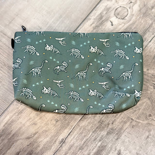 Dino Zipper Pouch