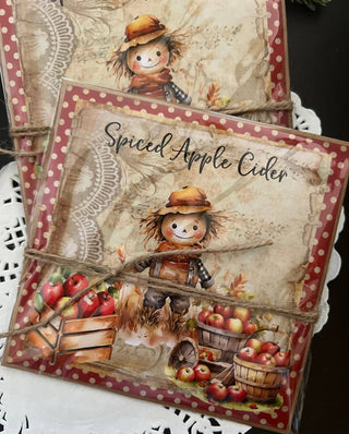 Fall Scarecrow Apple Cider Packet