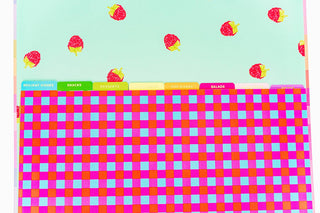 Recipe Binder w/ Tabs