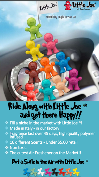 LITTLE JOE  I LOVE USA NEW CAR SCENT AIR FRESHENER