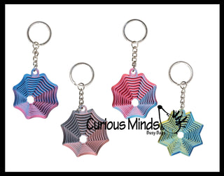 3D Magic Maze Telescoping Fidget Toy Keychain