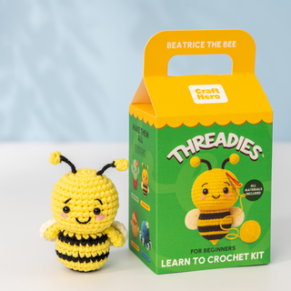 Crochet Kit for Beginners — Beatrice the Bee