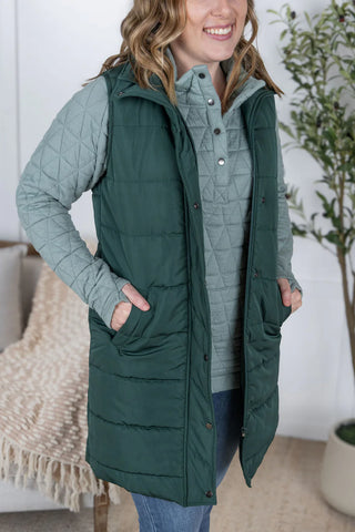 Hunter Green Harlow Vest