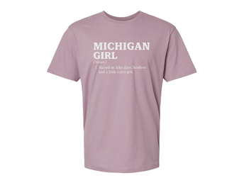 T-Shirt: Michigan Girl