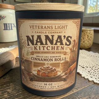 Nana’s Kitchen | Warm Cinnamon Roll & Vanilla Cream
