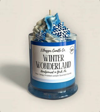 Winter Wonderland Holiday Dessert Soy Candle, 12oz.