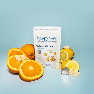 Golden Citrus Pet Wax Melts for Pet Owners (2 oz)