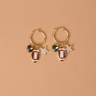Signature Hoop Earrings-Gameday Glitz