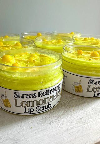 All Natural Lemonade Lip Scrub
