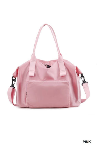 Packable Folding Duffle Tote Bag