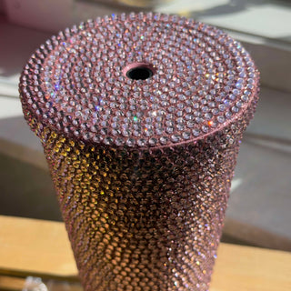 Stainless Steel Rhinestone Tumbler