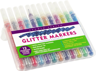 Studio Series Glitter Markers (Set of 12)