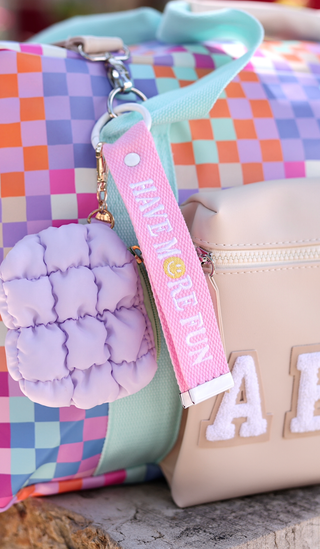 Woven Keychains - Have More Fun