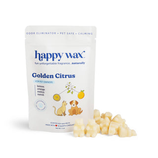 Golden Citrus Pet Wax Melts for Pet Owners (2 oz)