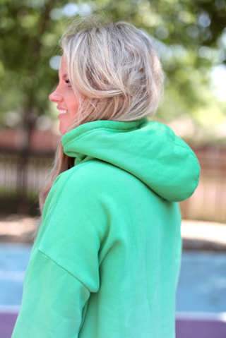 Be The Reason - Oversized Hoodie (Dip Dye Green)