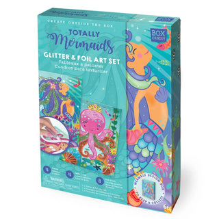 Totally Mermaids Glitter & Foil Art Set