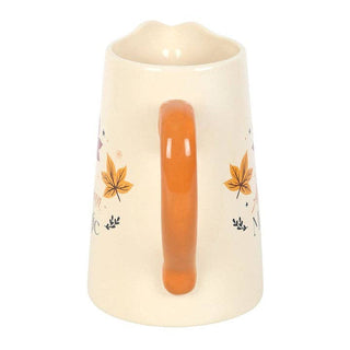 Autumn Magic Ceramic Fall Flower Vase Jug