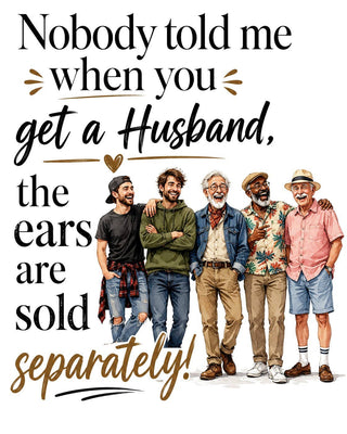 Nobody Told Me When You Get a Husband | Funny Kitchen Towel