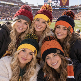 C.C Team  Color Game Day Beanie