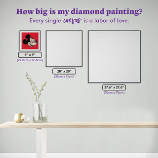 Mickey Diamond Art