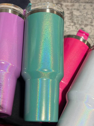 Pink Shimmer 40 oz Tumbler