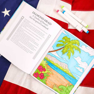 America the Beautiful Coloring