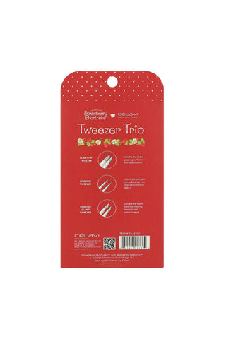Strawberry Shortcake Tweezer Trio