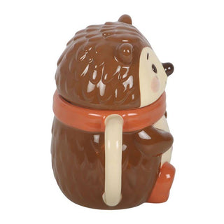 Hazel Hedgehog Lidded Autumn Mug