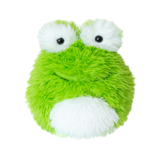 Soft Fluff Ball Fluffees Frog Plushie