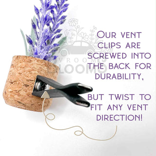 Succulent Vent Clip Car Air Freshener (Reusable)