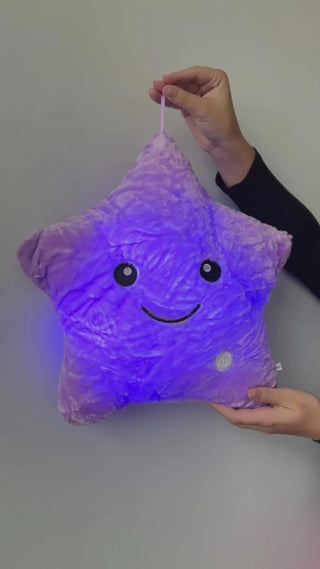 LED Glow Star Pillow