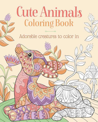 Cute Animals Coloring Book by Tansy Willow