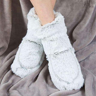 Marshmallow Gray Boots Warmies