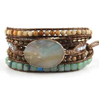 Multiple Wrap Bracelets - Turquoise