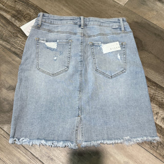 Risen Denim Skirt