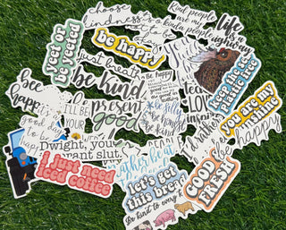 Quoted Sticker 30 Pack Bundle