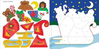 My First Color-by-Sticker Book -- Christmas