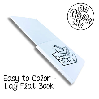 Mini Coloring Book – Positive Words