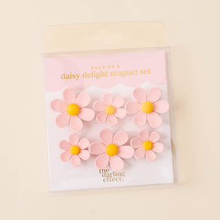 Daisy Delight Magnet Set–Pink