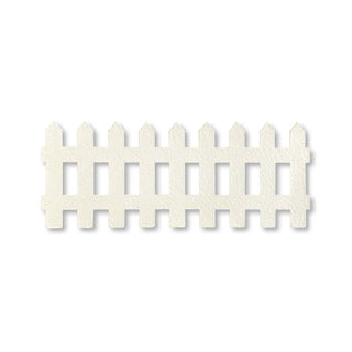 Picket Fence Magnet White, Spring Decor