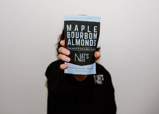 Maple Bourbon Almonds