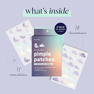 Dream Skin Pimple Patches – Hydrocolloid Formula for Acne, Spots, Redness, and Oiliness