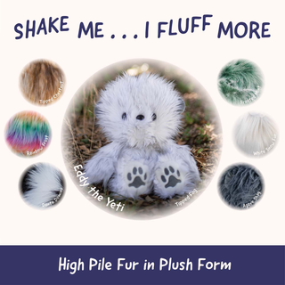FLUFF'UMS Eddy the Yeti 18"