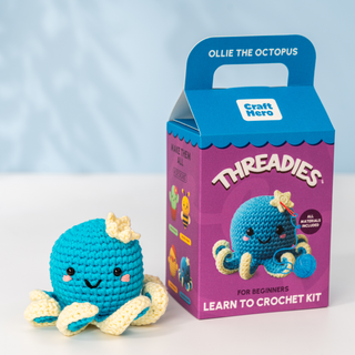 Crochet Kit for Beginners — Ollie the Octopus