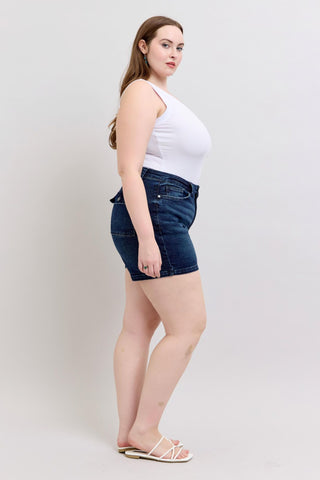 Judy Blue Back Flap Pocket Shorts