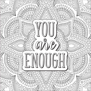 Self-Care Coloring Book